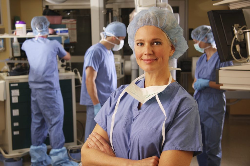 Doctor in Operating Room